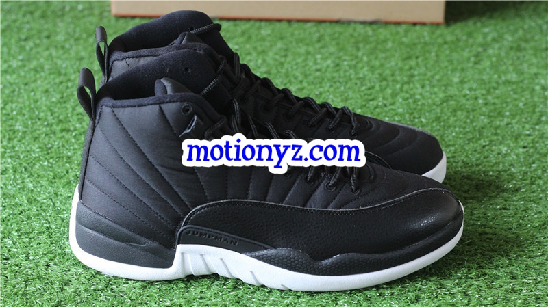 Air Jordan 12 Retro Black Nylon